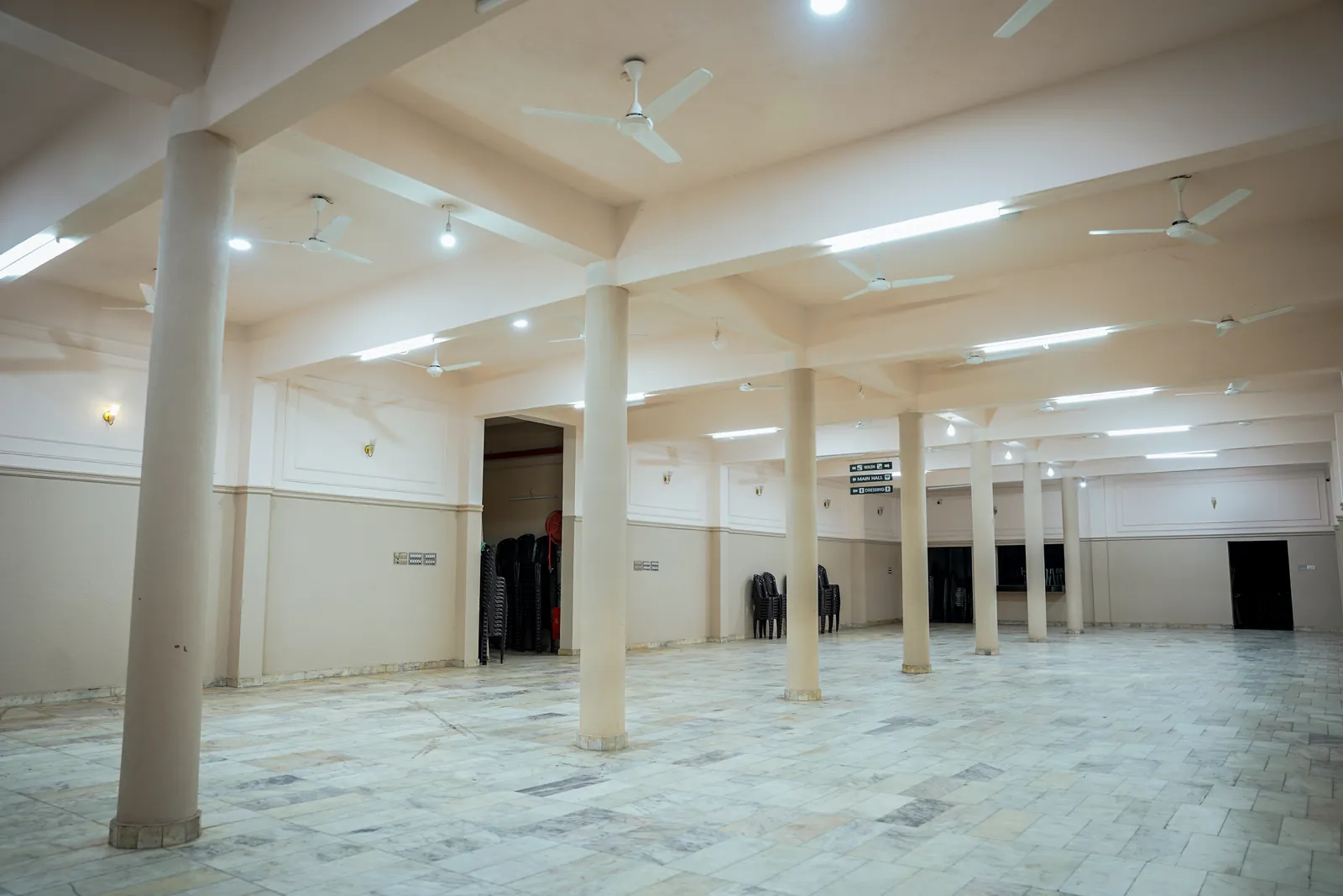 Dining space at BB Auditorium (1 of 2)